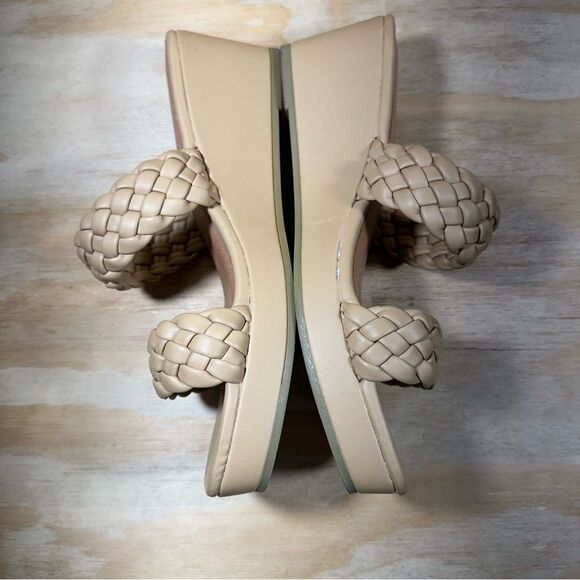 White Mountain Salvadora Platform Braided Wedge Sandals Women's Size 8 - Picture 4 of 9